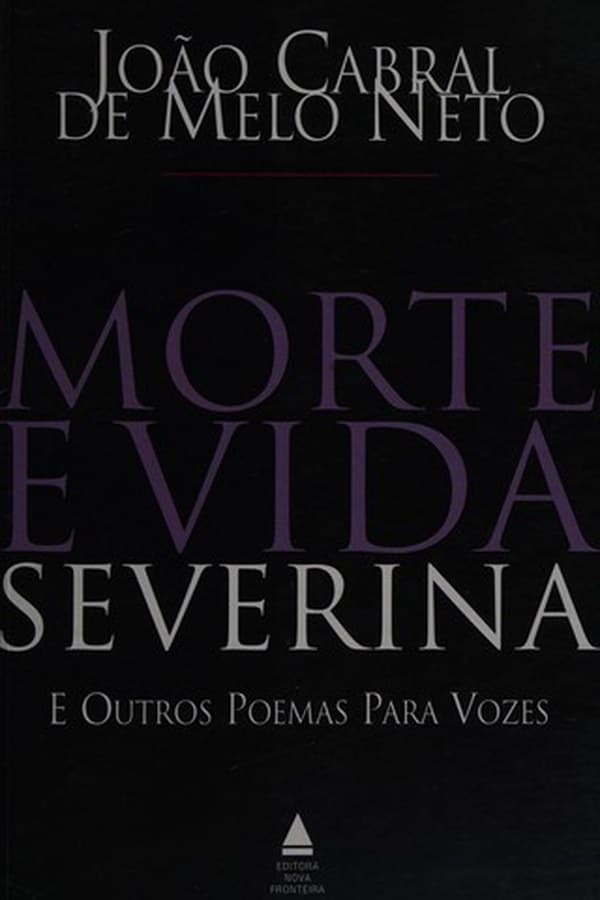 Capa de Morte e Vida Severina, de João Cabral de Melo Neto