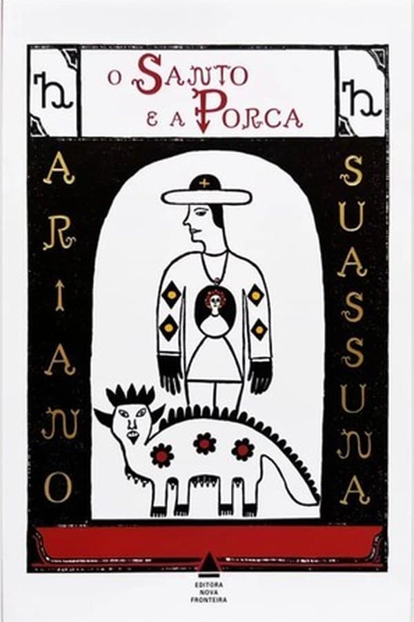 Capa de O Santo e a Porca, de Ariano Suassuna